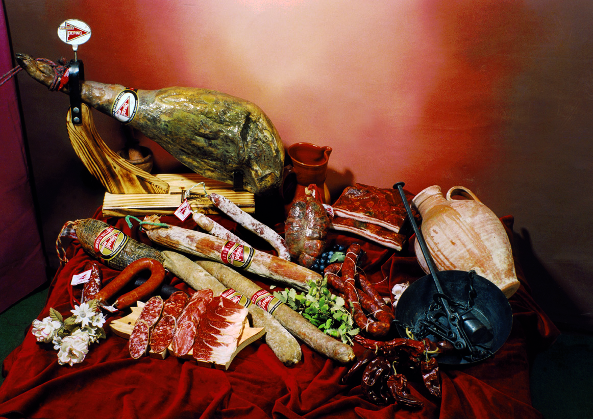 Jamón, embutidos y quesos de Pepiño