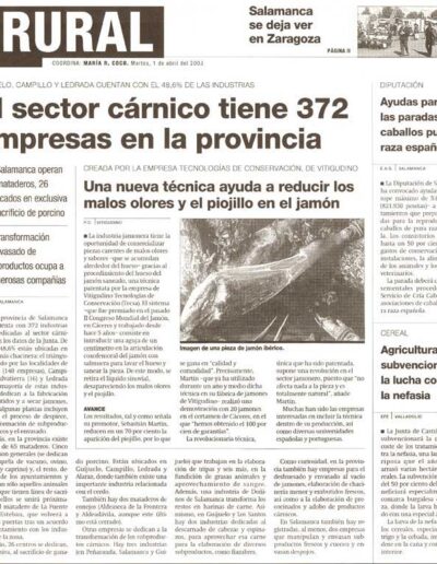 El sector cárnico tiene 372 empresas en la provincia