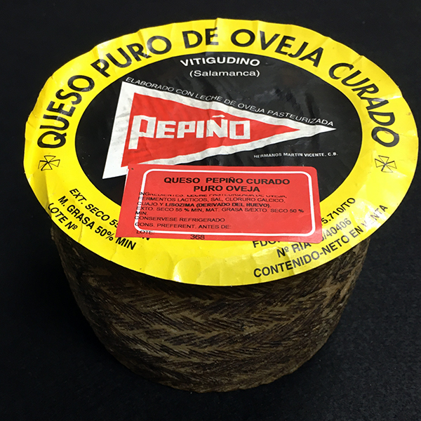 Queso puro oveja manchego Pepiño