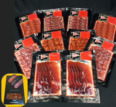 Lote 10: productos loncheados (5 variedades)