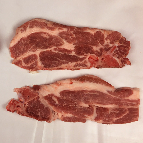 Chuleta de cabeza de lomo Duroc [producto refrigerado]