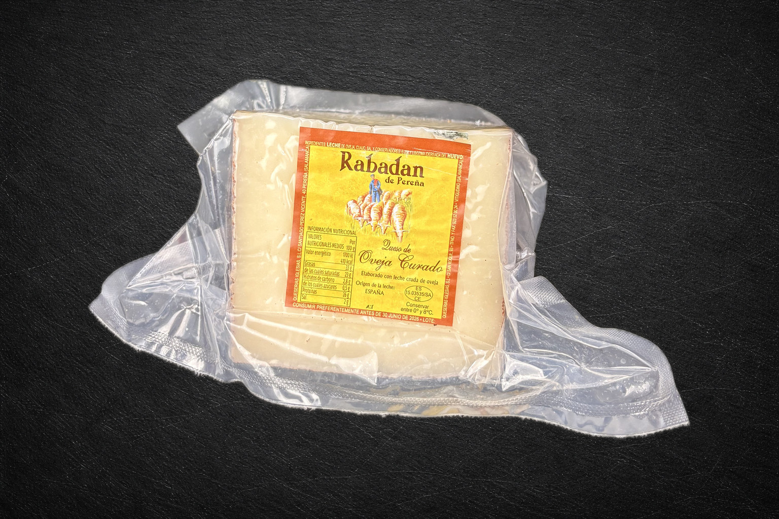 Queso oveja curado Rabadán Pereña