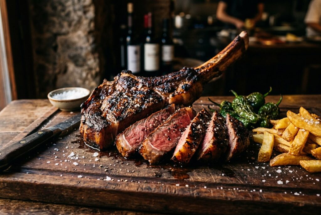 Chuletón de ternera madurado a la brasa: cómo hacerlo en casa